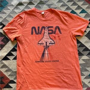 Vintage Style NASA Johnson Space Center Graphic Tee